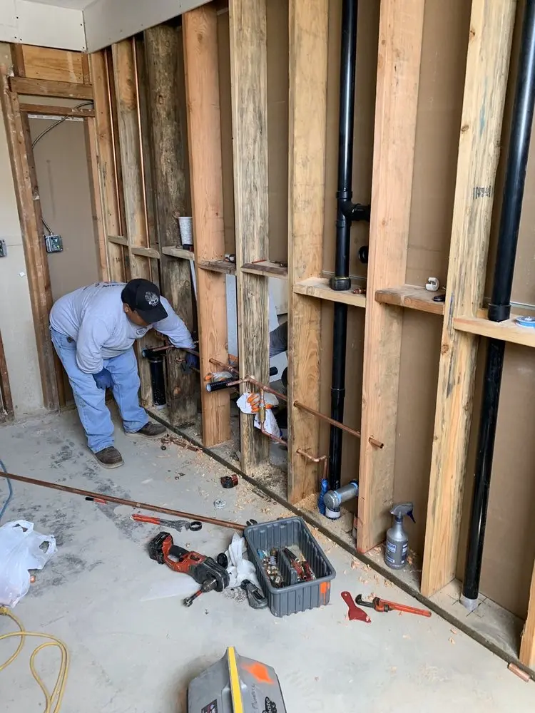 Commercial rough-in plumbing for Gas Line Repair in Rocklane Estates